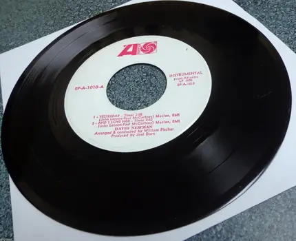 David 'Fathead' Newman - Ain't That Good News / A Change Is Gonna Come / Yesterday / And I Love Her