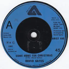 David Gates - Come Home For Christmas