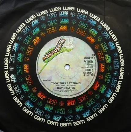 David Gates - Took The Last Train