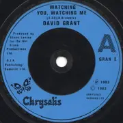 7'' - David Grant - Watching You, Watching Me