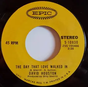 David Houston - The Day That Love Walked In