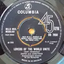 7'' - David & Jonathan - Lovers Of The World Unite