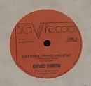 7'' - David Simon - Just When I Needed You Most