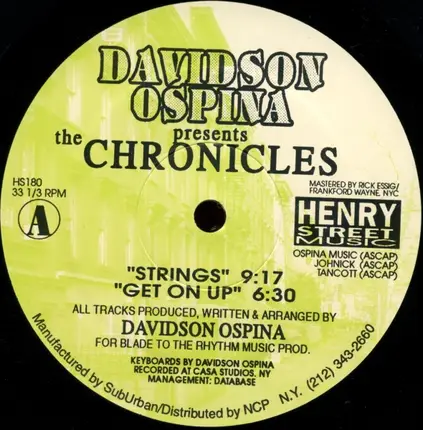 Davidson Ospina - The Chronicles