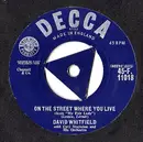 7'' - David Whitfield - On The Street Where You Live