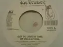 7inch Vinyl Single - Da'Ville & Fiona - Get To Love In Time