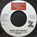 7inch Vinyl Single - Daville / Ward 21 - Blaze The Chalice / Ain't No Fun
