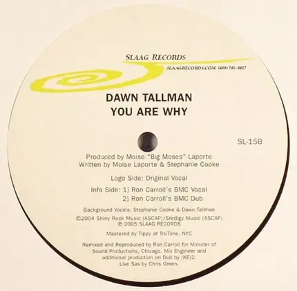Dawn Tallman - You Are Why