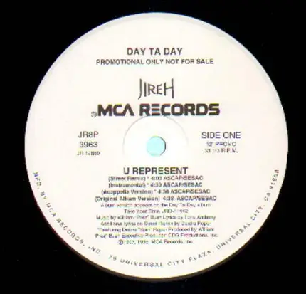 Day Ta Day - U Represent