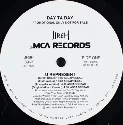 Day Ta Day - U Represent
