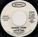 7inch Vinyl Single - Day's End - Runnin' Home