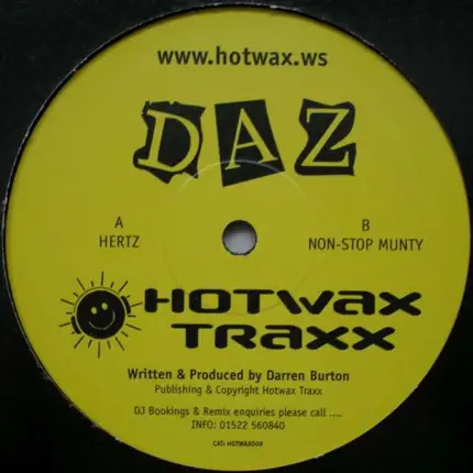 Daz - Hertz / Non-Stop Munty