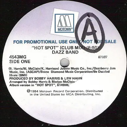 Dazz Band - Hot Spot (Club Mix)