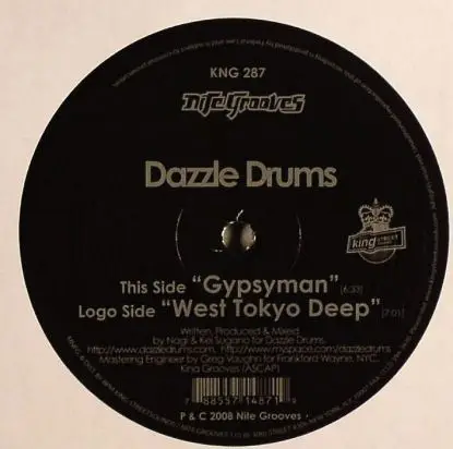 Dazzle Drums - Gypsymen/ West Tokyo Deep