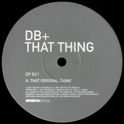dB+ - That Thing