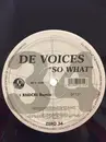 12inch Vinyl Single - De Voices - So What