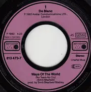 7inch Vinyl Single - De Blanc - No Tears No Cry (Ways Of The World)
