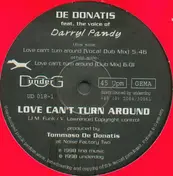 de donatis - Love Can't Turn Around