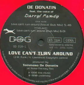 de donatis - Love Can't Turn Around