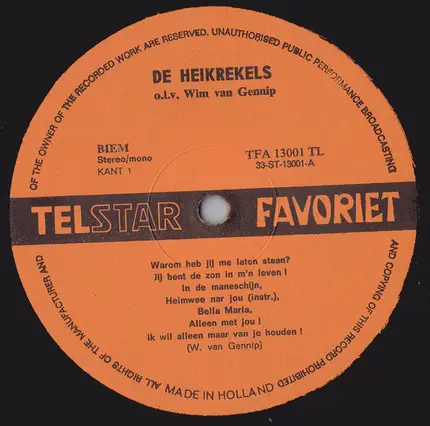 De Heikrekels - De Heikrekels
