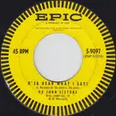 7inch Vinyl Single - De John Sisters - D'ja Hear What I Say ? / A Present For Bob