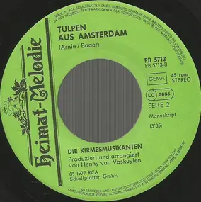 De Kermisklanten - Zigeuner-Tango / Tulpen Aus Amsterdam