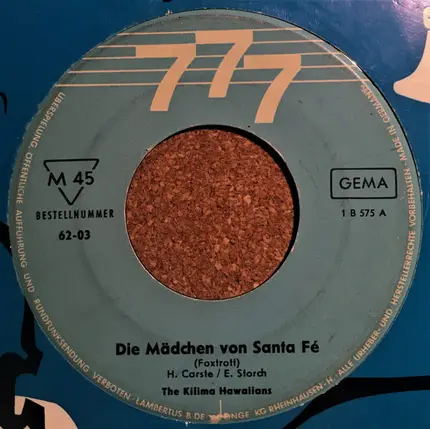 De Kilima Hawaiians - Die Mädchen Von Santa Fé