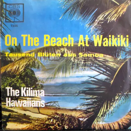 De Kilima Hawaiians - On The Beach At Waikiki