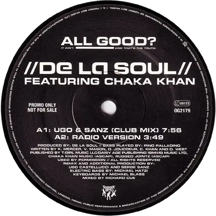 De La Soul - All Good?