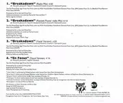 CD Single - De La Soul - Breakadawn (Remixes) / En Focus
