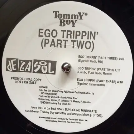 De La Soul - Ego Trippin' (Part Two)