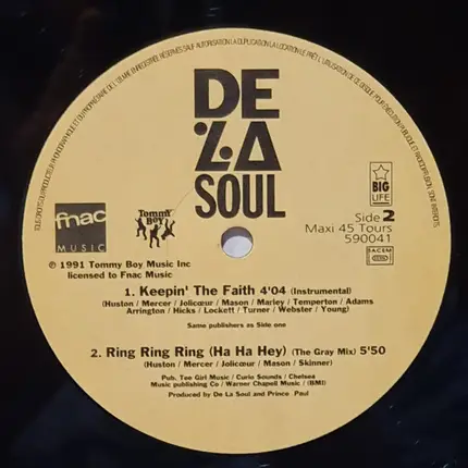 De La Soul - Keeping The Faith