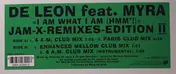 De Leon Feat. Myra - I Am What I Am (Hmm'!) (Jam-X-Remixes-Edition II)