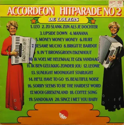 De Lolita's - Accordeon Hitparade No 2