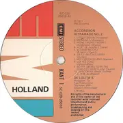 LP - De Lolita's - Accordeon Hitparade No 2