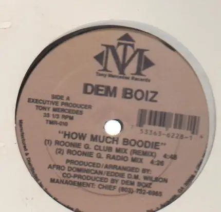 Dem Boiz - How Much Boodie