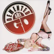 7inch Vinyl Single - Demented Are Go - Lucky Charm - White