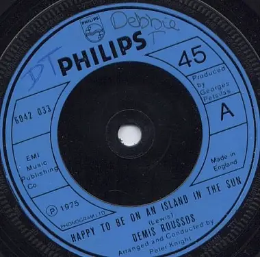 Demis Roussos - Happy To Be On An Island In The Sun