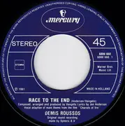 7inch Vinyl Single - Demis Roussos - Race To The End