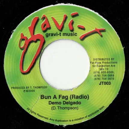 Demo Delgado - Bun A Fag