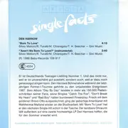 7inch Vinyl Single - Den Harrow - Born To Love