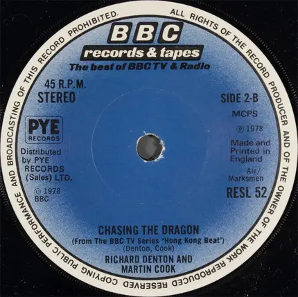 Denton And Cook - Theme From 'Hong Kong Beat'