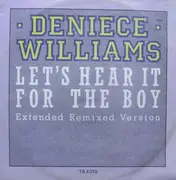 12'' - Deniece Williams - Let's Hear It For The Boy (Extended Remixed Version)
