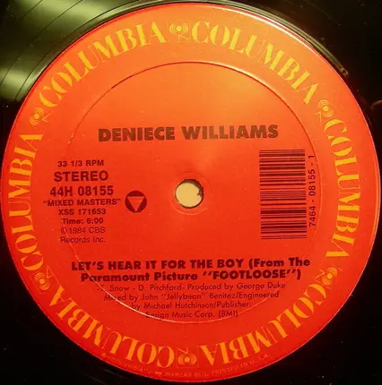 Deniece Williams - Let's Hear It For The Boy / Free