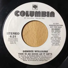 Deniece Williams - This Is As Good As It Gets