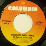 7inch Vinyl Single - Deniece Williams - Do What You Feel