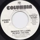 7inch Vinyl Single - Deniece Williams - Do What You Feel