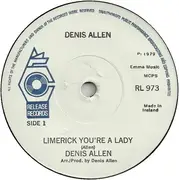 7'' - Denis Allen - Limerick You're A Lady
