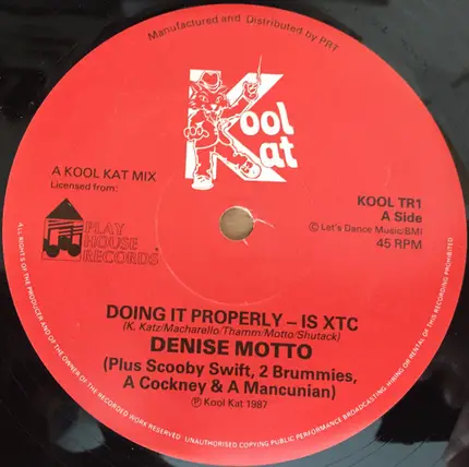Denise Motto - Doing It Properly - Is XTC