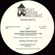 Denise Motto - Miss Demeanor (Walking Violation) / I M N X T C